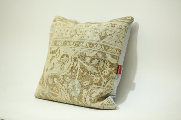 Rustic Boho Kilim Pillow 24-24 inch