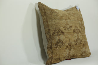 Boho Vibes Handmade Kilim Cushion 24-24 inch