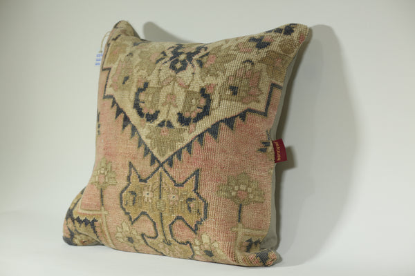 Ethnic Turkish Kilim Lumbar Pillow24-24 inch