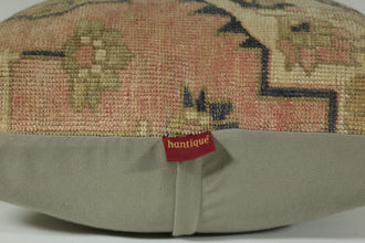 Ethnic Turkish Kilim Lumbar Pillow24-24 inch