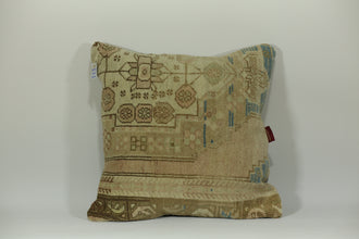 Turkish Handmade Kilim Pillow Cover 24-24 inch
