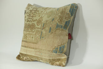 Turkish Handmade Kilim Pillow Cover 24-24 inch