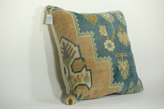 Turkish Rug Print Decor Pillow 24-24 inch
