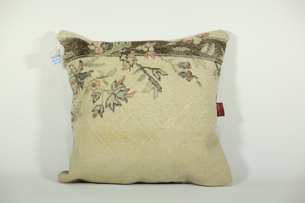 Boho Decor Handwoven Kilim Pillow 24-24 inch