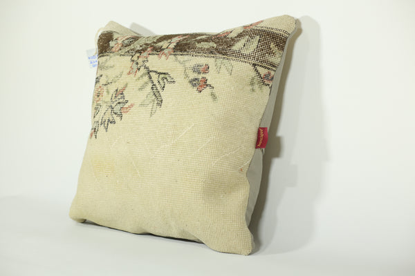 Boho Decor Handwoven Kilim Pillow 24-24 inch