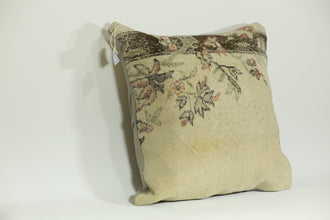 Boho Decor Handwoven Kilim Pillow 24-24 inch