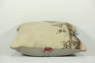 Boho Decor Handwoven Kilim Pillow 24-24 inch