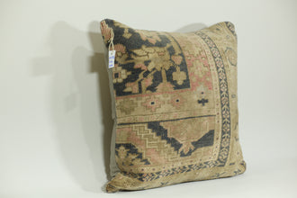 Handmade Boho Kilim Throw Pillow 24-24 inch