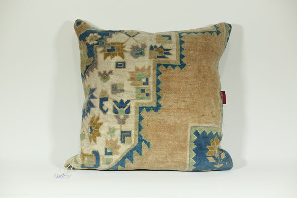 Kilim Texture Ethnic Decor Pillow 24-24 inch
