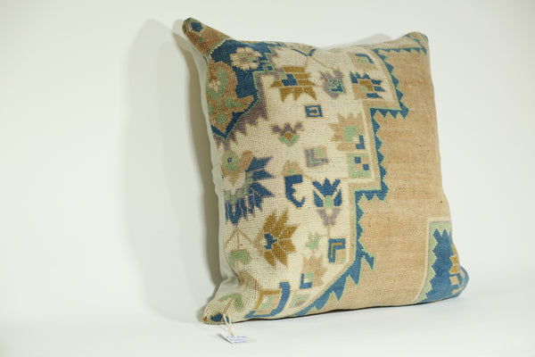 Kilim Texture Ethnic Decor Pillow 24-24 inch