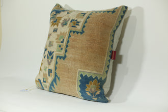 Kilim Texture Ethnic Decor Pillow 24-24 inch