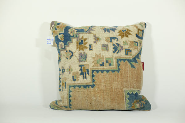 Anatolian Cultural Kilim Cushion 24-24 inch