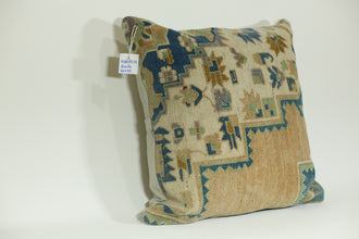 Anatolian Cultural Kilim Cushion 24-24 inch