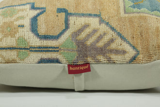 Vintage Inspired Kilim Throw Pillow 24-24 inch