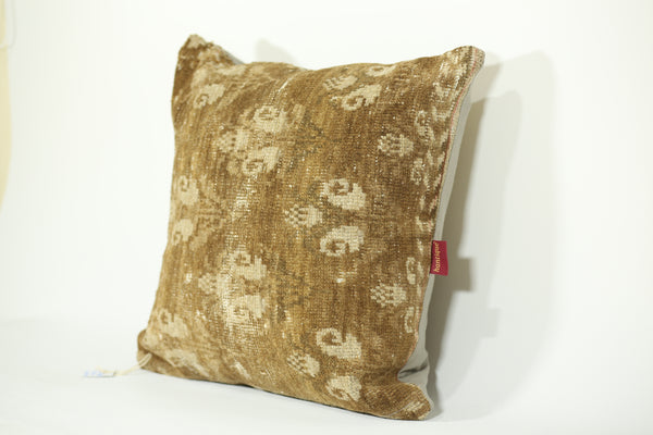 Kilim Lumbar Pillow for Home Decor 24-24 inch