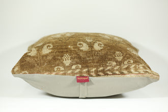 Kilim Lumbar Pillow for Home Decor 24-24 inch