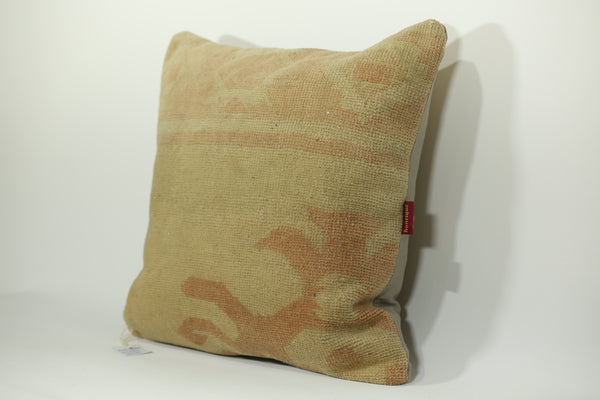 Handcrafted Kilim Pillow Cover 24-24 inch