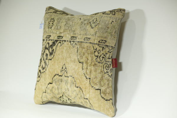 Kilim Textured Ethnic Throw Pillow 24-24 inch