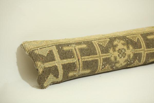 Handwoven Antique 8X48 Lumbar Kilim Pillow Cover