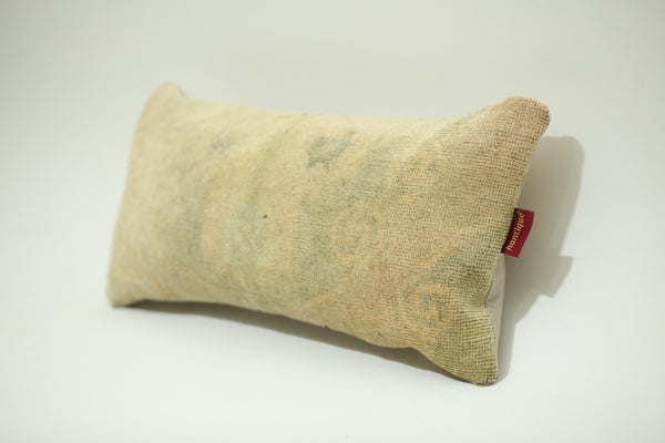 12x24 Pillow Cover Repurposed from decades old Kilim Rug