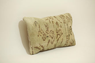 12x20 Kilim Pillow Cover Repurposed from Antique Ottoman Kilim Rug