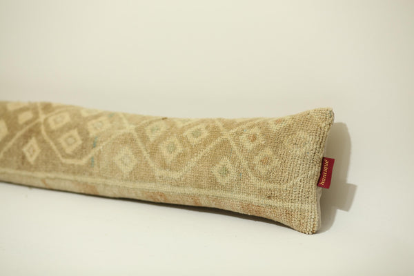Kilim Rug Pillow 8X48 with Muted Color