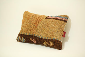 Red & Yellow 12x20 Kilim Throw Pillow Cover
