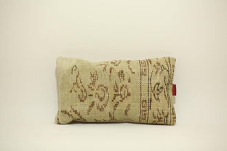 12x20 Kilim Pillow Cover Repurposed from Antique Ottoman Kilim Rug