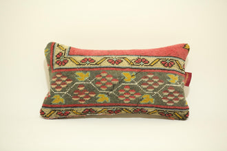 Handmade 12x20 kilim Pillow Cover with Gorgeous Design