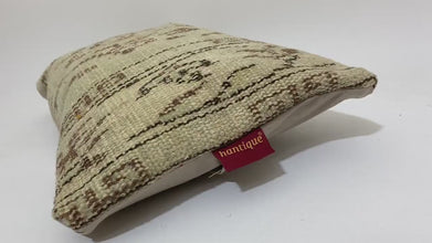 12x20 Kilim Pillow Cover Repurposed from Antique Ottoman Kilim Rug