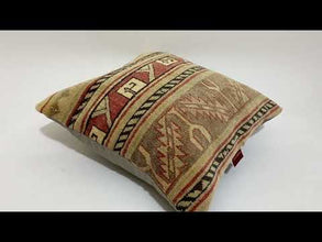 Vintage Turkish Kilim Pillow 20-20 inch