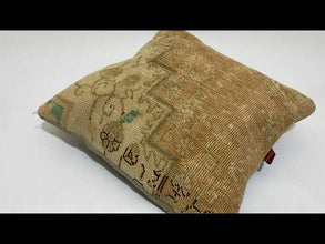 Kilim Pillow Rustic Charm 24-24 inch
