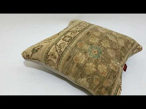 Ethnic Turkish Kilim Lumbar Accent 20-20 inch