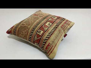 Handcrafted Kilim Lumbar Cushion 24-24 inch