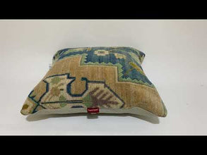Vintage Inspired Kilim Throw Pillow 24-24 inch