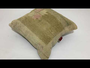Boho Decor Handwoven Kilim Pillow 24-24 inch