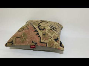 Ethnic Turkish Kilim Lumbar Pillow24-24 inch