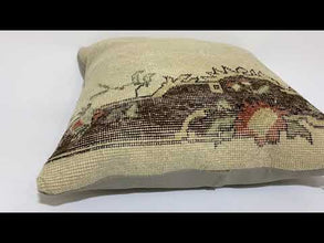 Decorative Kilim Rug Pattern Pillow 24-24 inch