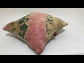 Handmade Boho Kilim Accent Pillow 24-24 inch