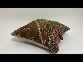 Handwoven Turkish Kilim Pillow 20-20 inch