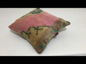 Handwoven Turkish Kilim Pillow 24-24 inch