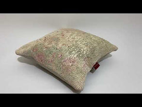 Rustic Boho Kilim Lumbar Pillow 20-20 inch