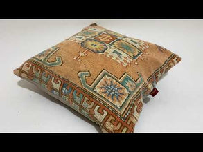 Boho Turkish Kilim Patterned Cushion 24-24 inch