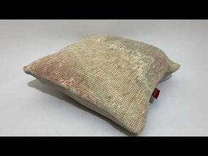 Handwoven Rug Cushion Turkish 20-20 inch
