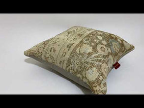 Kilim Embossed Ethnic Throw Pillow 20-20 inch