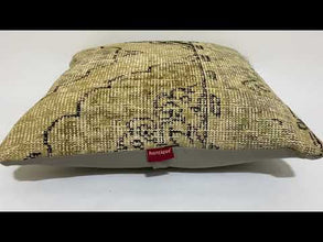 Kilim Textured Ethnic Throw Pillow 24-24 inch